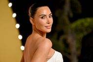 Kim Kardashian at 2025 Vanity Fair Oscar Party (Image via Getty)